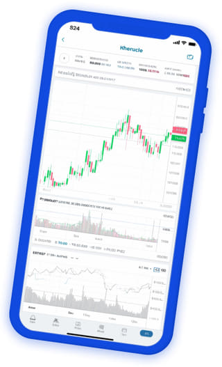 Mercado Inverancia aplicación de comercio de criptomonedas panel de control de cartera en directo